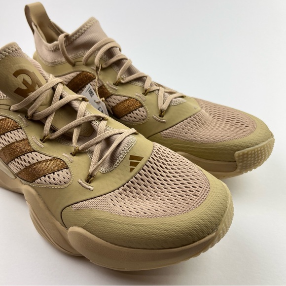 Adidas Mahomes 2 Impact FL Bronze Magic Beige Bronze Shoes Mens Size 13 IE6552 - Picture 9 of 13